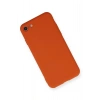 Mey İthalat®  iPhone 7 Kılıf Nano içi Kadife Silikon - Kırmızı