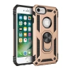Mey İthalat® iPhone 7 Kılıf Sofya Yüzüklü Silikon Kapak - Gold