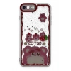 Mey İthalat® iPhone 7 Kılıf Sweet Desenli Silikon Kapak - Pembe