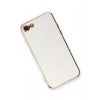 Mey İthalat®  iPhone 7 Kılıf Volet Silikon - Beyaz