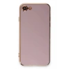 Mey İthalat®  iPhone 7 Kılıf Volet Silikon - Mor