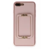 Mey İthalat®  iPhone 7 Plus Kılıf Coco Elit Kapak - Pembe