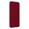 Mey İthalat®  iPhone 7 Plus Kılıf First Silikon - Bordo