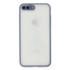 Mey İthalat®  iPhone 7 Plus Kılıf Montreal Silikon Kapak - Gri