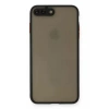 Mey İthalat®   iPhone 7 Plus Kılıf Montreal Silikon Kapak - Siyah