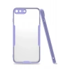 Mey İthalat®  iPhone 7 Plus Kılıf Platin Silikon - Lila