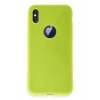 Mey İthalat®  iPhone X Kılıf First Silikon - Parlak Sarı