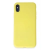 Mey İthalat®  iPhone X Kılıf First Silikon - Sarı