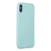 Mey İthalat®  iPhone X Kılıf First Silikon - Turkuaz
