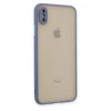 Mey İthalat®  iPhone X Kılıf Montreal Silikon Kapak - Gri