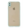 Mey İthalat®  iPhone X Kılıf Montreal Silikon Kapak - Turkuaz