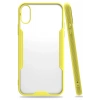 Mey İthalat®  iPhone X Kılıf Platin Silikon - Sarı