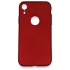 Mey İthalat®  iPhone XR Kılıf First Silikon - Bordo
