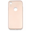 Mey İthalat®  iPhone XR Kılıf First Silikon - Rose Gold