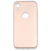 Mey İthalat®  iPhone XR Kılıf First Silikon - Rose Gold