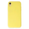 Mey İthalat®  iPhone XR Kılıf First Silikon - Sarı