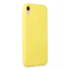 Mey İthalat®  iPhone XR Kılıf First Silikon - Sarı