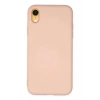 Mey İthalat®  iPhone XR Kılıf Nano içi Kadife Silikon - Pudra