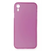 Mey İthalat® iPhone XR Kılıf PP Ultra İnce Kapak - Pembe