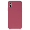 Mey İthalat®  iPhone XS Max Kılıf Lansman Legant Silikon - Fuşya