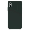 Mey İthalat®  iPhone XS Max Kılıf Lansman Legant Silikon - Koyu Yeşil