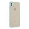 Mey İthalat®  iPhone XS Max Kılıf Montreal Silikon Kapak - Turkuaz