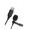 Mey İthalat®  Lightning 2 Metre Double Mikrofon - Siyah