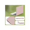 Mey İthalat®  Macbook Pro 14 2021 Macbook Deri Kapak - Pembe