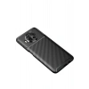Mey İthalat®   Mi 10T Lite Kılıf Auto Focus Karbon Kapak - Siyah