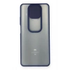 Mey İthalat® Mi 10T Lite Kılıf Palm Buzlu Kamera Sürgülü Silikon - Lacivert