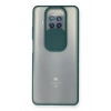 Mey İthalat® Mi 10T Lite Kılıf Palm Buzlu Kamera Sürgülü Silikon - Yeşil