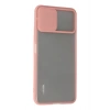 Mey İthalat® Mİ 11 Lite Kılıf Palm Buzlu Kamera Sürgülü Silikon - Pembe