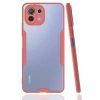 Mey İthalat®   Mİ 11 Lite Kılıf Platin Silikon - Pembe