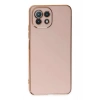 Mey İthalat®   Mİ 11 Lite Kılıf Volet Silikon - Pembe