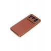 Mey İthalat®   Mi 11 Ultra Kılıf Volet Silikon - Kırmızı