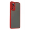 Mey İthalat®   Mi 12 Lite Kılıf Montreal Silikon Kapak - Kırmızı