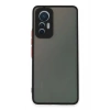 Mey İthalat®   Mi 12 Lite Kılıf Montreal Silikon Kapak - Siyah