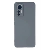 Mey İthalat®   Mi 12 Lite Kılıf Nano içi Kadife Silikon - Gri
