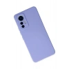 Mey İthalat®   Mi 12 Lite Kılıf Nano içi Kadife Silikon - Lila