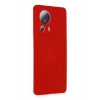 Mey İthalat®   Mi 13 Lite Kılıf Nano içi Kadife Silikon - Kırmızı