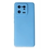 Mey İthalat®   Mi 13 Pro Kılıf Nano içi Kadife Silikon - Mavi