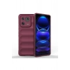Mey İthalat®   Mi 13 Pro Kılıf Optimum Silikon - Bordo