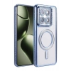 Mey İthalat®   Mi 14T Pro Joke Simli Magneticsafe Kılıf - Mavi