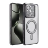 Mey İthalat®   Mi 14T Pro Joke Simli Magneticsafe Kılıf - Siyah