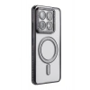 Mey İthalat®   Mi 14T Pro Joke Simli Magneticsafe Kılıf - Siyah