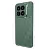 Mey İthalat®   Mi 15 Pro Kılıf Auto Focus Karbon Kapak - Koyu Yeşil