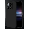 Mey İthalat®   Mi 15 Pro Kılıf Nano içi Kadife Silikon - Siyah