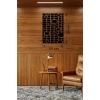 Mey İthalat® Modern Geometrik Desenli Ahşap Duvar Tablosu - 25x35 cm Dekoratif Pano