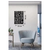 Mey İthalat® Modern Geometrik Desenli Ahşap Duvar Tablosu - 25x35 cm Dekoratif Pano