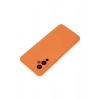 Mey İthalat®  One Plus 9 Kılıf Nano içi Kadife Silikon - Turuncu